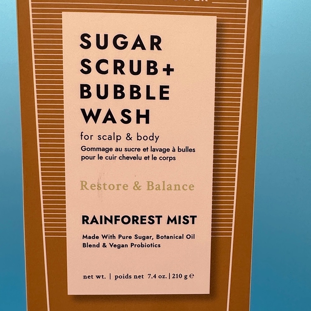 VOESH Rainforest Mist Sugar Scrub + Bubble Wash - Picture 7 of 9